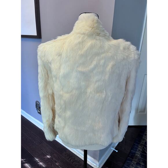 Vtg rabbit fur jacket, see pictures for condition, fits like a S - Picture 2 of 13